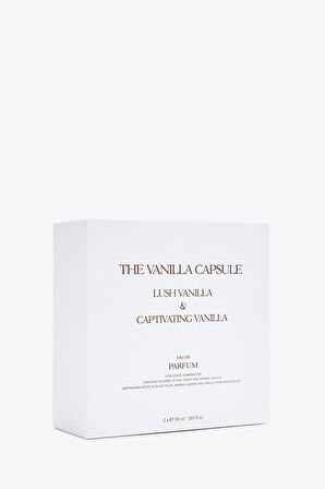 ZARA CAPTIVATING VANILLA + LUSH VANILLA EDP 2X 50ML (1.7 FL. OZ).