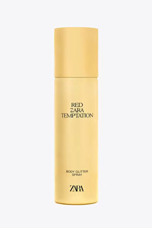 RED ZARA TEMPTATION VÜCUT SİMİ SPREYİ