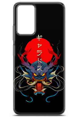 Xiaomi Redmi Note 12S 4G uyumlu Pokemon 36 Baskılı Telefon Kabı Oni Gyarados Leviator