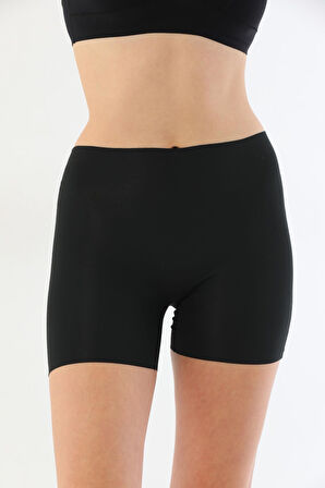 SİYAH MI 2703 Lazer Kesim İz Yapmaz Hayalet Boxer
