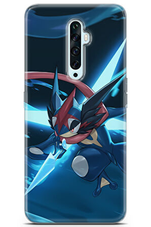 Oppo Reno2 Z 2019 uyumlu Pokemon 27 Arka Kapak Ash Greninja Pokemon