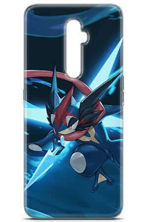 Oppo Reno2 Z 2019 uyumlu Pokemon 27 Arka Kapak Ash Greninja Pokemon