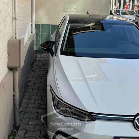 Vw Golf 8 2019 Sonrası Uyumlu Batman Yarasa Ayna Kapağı Piano Black ABS Plastik