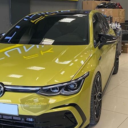 Vw Golf 8 2019 Sonrası Uyumlu Batman Yarasa Ayna Kapağı Piano Black ABS Plastik