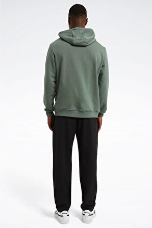 Reebok RI FT BIG LOGO OTH HOOD 101965470 Erkek Sweatshirt Yeşil S-XXL 