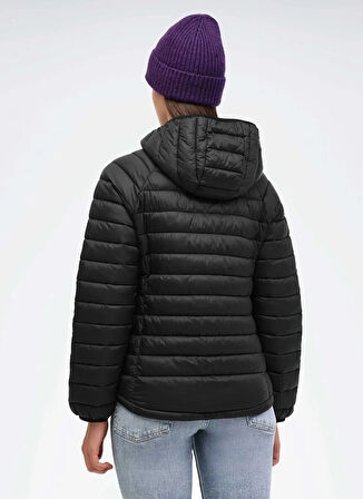 Reebok LC 1243 RALDINA JACKET Siyah Düz Kadın Mont