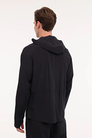 Reebok ERLING RUNNING JACKET 102050498 Erkek Rüzgarlık Siyah S-XXL 