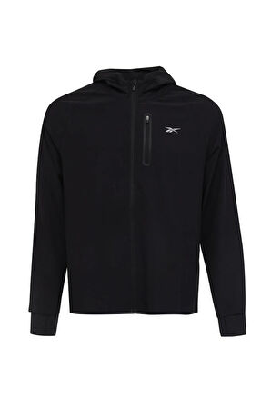 Reebok ERLING RUNNING JACKET 102050498 Erkek Rüzgarlık Siyah S-XXL 