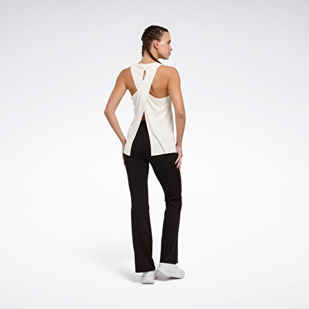 REEBOK RELA TANK kadın Ekru Atlet