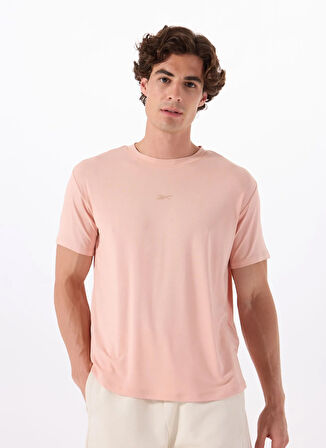 Reebok CN 1103 GENA TEE Somon Yuvarlak Yaka Regular Fit Düz Kadın T-Shirt