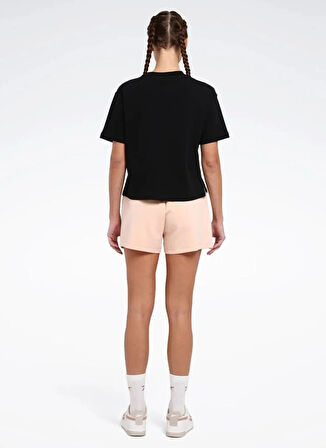 LC 6634 SERA TEE Siyah Yuvarlak Yaka Slim Fit Kadın T-Shirt