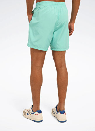 Reebok CN 1374 AVANJ SHORT Su Yeşili Regular Fit Düz Erkek Şort Mayo