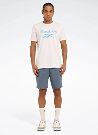 LC 8013 NEW ID REG TEE Beyaz Yuvarlak Yaka Regular Fit Baskılı Erkek T-Shirt