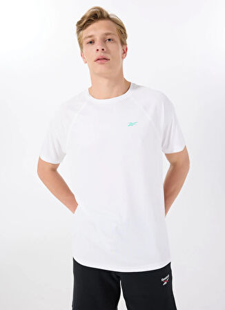LC 6375 MELTON TEE Beyaz Yuvarlak Yaka Regular Fit Erkek T-Shirt