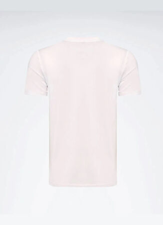 Reebok LC 6756 MONAC TEE Beyaz Yuvarlak Yaka Regular Fit Düz Erkek T-Shirt