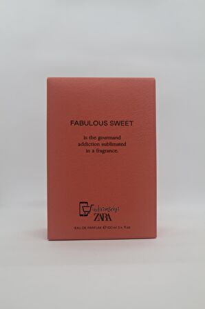 ZARA FABULOUS SWEET EAU DE PARFUM KADIN PARFÜM  İNDİRİMSEHRİ