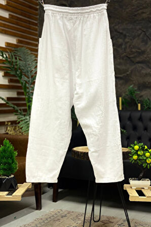 Torba Cepli Bel Lastikli Pantolon