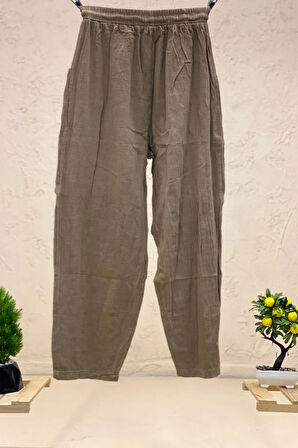 Torba Cepli Bel Lastikli Pantolon