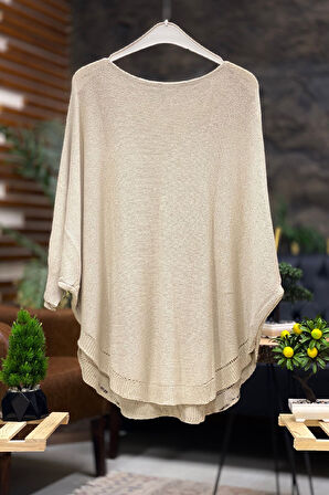 Kaplan Baskı Yarasa Merserize Bluz