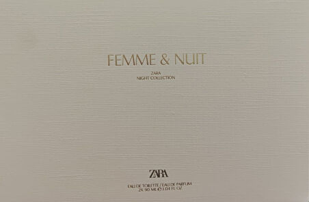 ZARA FEMME EDT & NUIT EDP 2X90ML