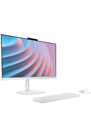 OmniStudio 27 Core 7 240H 48GB RAM 2TB SSD 27" FHD 100Hz W11H Beyaz All in One Bilgisayar + Per4 USB Bellek