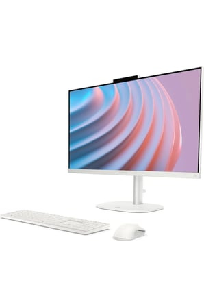 OmniStudio 27 Core 7 240H 48GB RAM 2TB SSD 27" FHD 100Hz W11H Beyaz All in One Bilgisayar + Per4 USB Bellek