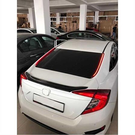 CIVIC FC5 2016-2020 IÇIN UYUMLU ARKA CAM YAN LED KIRMIZI