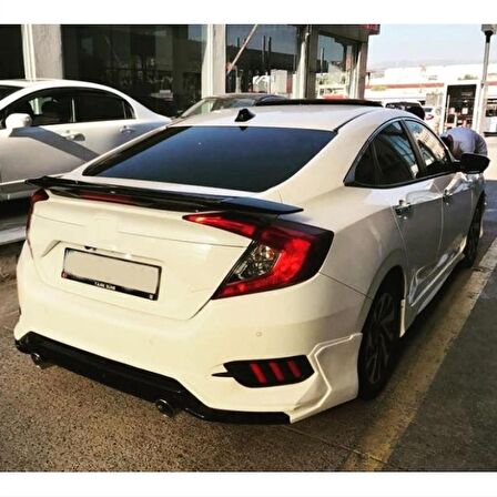 CIVIC FC5 2016-2020 IÇIN UYUMLU TURBO BODY KIT ARKA EK