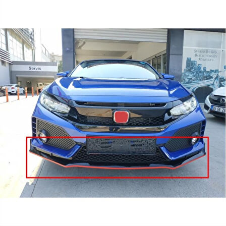 CIVIC FC5 2016-2021 IÇIN UYUMLU  TYPE-R ÖN LIP