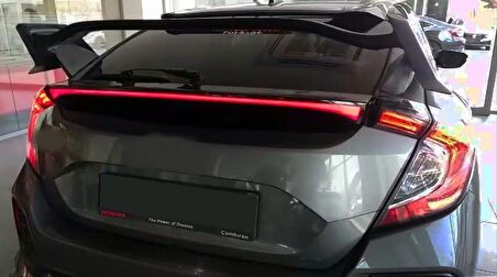 CIVIC HB FK7 IÇIN UYUMLU LED SPOILER