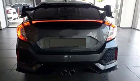 CIVIC HB FK7 IÇIN UYUMLU LED SPOILER