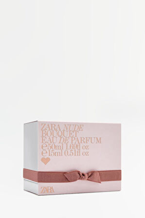 ZARA NUDE BOUQUET EDP 50 ML (1.7 FL. OZ) + 15 ML (0.51 FL. OZ).