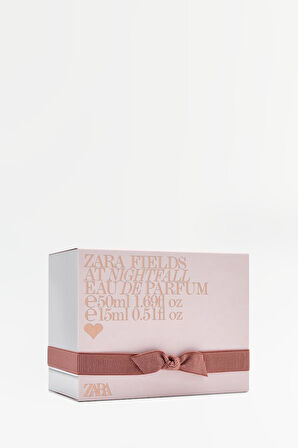 ZARA FIELDS AT NIGHTFALL EDP 50 ML (1.7 FL. OZ) + 15 ML (0.51 FL. OZ).