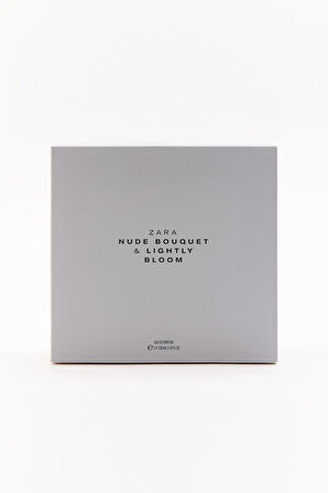 ZARA NUDE BOUQUET EDP + LIGHTLY BLOOM EDP 2 x 100 ML