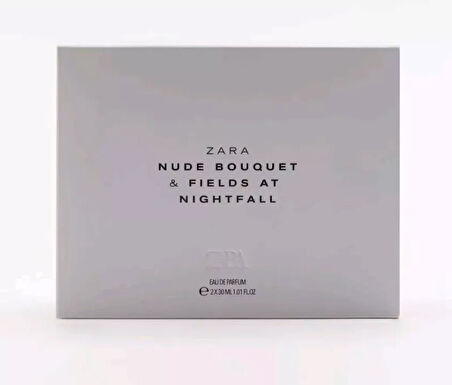 ZARA NUDE BOUQUET + FIELDS AT NIGHTFALL EDP 2X30 ML