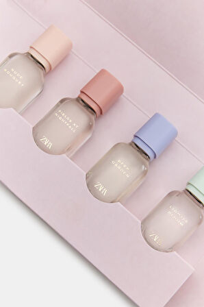 ZARA NUDE COLLECTION DISCOVERY SET 4X15M (0.5 FL. OZ).