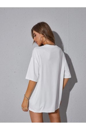 Unisex Los Angeles Baskılı Tasarım Tshirt