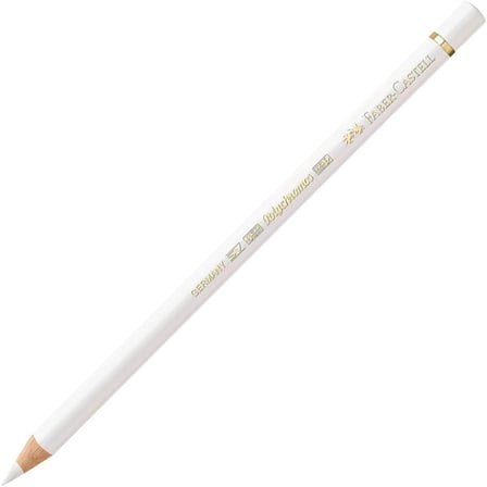 Renkli Kalem Polychromos, Renk Numarası 101, Beyaz
