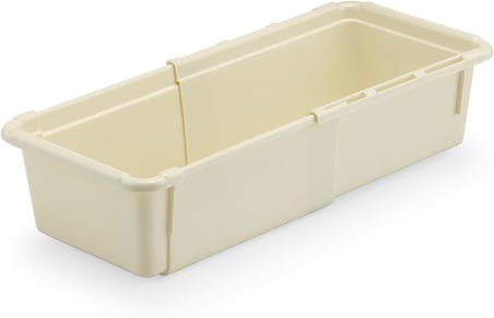 MallArt® Sürgülü Plastik Çekmece Düzenleyici – 3 Farklı Boy Seçeneğiyle Çok Amaçlı Organizer, Makyaj, Mutfak ve Ofis İçin Pratik Saklama Kutusu (NO:2)