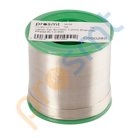 Lehim Teli Sn100C 1,0mm Shenmao PF604-R-1.0-500