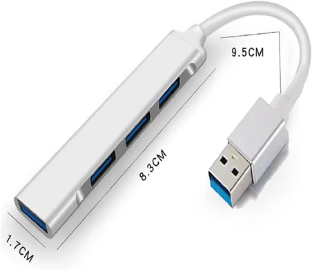 4 Port Usb 3.0 Hub Çevirici Çoğaltıcı Çoklayıcı Çoklama 4 Portlu Usb 3.0 Hub Çoklayıcı