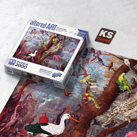 22515 Fascinating Birds 2000 Parça Puzzle -KS Puzzle