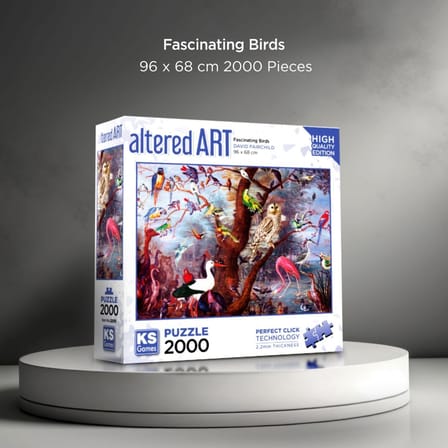 22515 Fascinating Birds 2000 Parça Puzzle -KS Puzzle