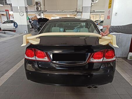 CIVIC FD6 - FB7 IÇIN UYUMLU TYPER SPOILER (BOYASIZ)