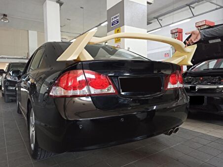CIVIC FD6 - FB7 IÇIN UYUMLU TYPER SPOILER (BOYASIZ)
