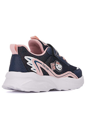 Günlük Kız Çocuk Sneaker Lastik Bağcık Hologram Cırt Hafif Hello Kitty Nefes Alabilen Ayakkabı 2014