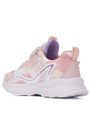 Günlük Kız Çocuk Sneaker Lastik Bağcık Hologram Cırt Hafif Hello Kitty Nefes Alabilen Ayakkabı 2014