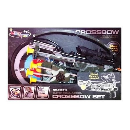 Crossbow Hedefli Askeri Ok-Yay Seti - Ok Yay Oyun Seti