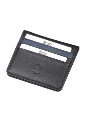 Ancora Leather Hakiki Deri Para Bölmeli Çıtçıtlı Portföy-Unisex-26210