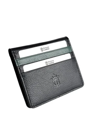 Ancora Leather Hakiki Deri Para Bölmeli Çıtçıtlı Portföy-Unisex-26210